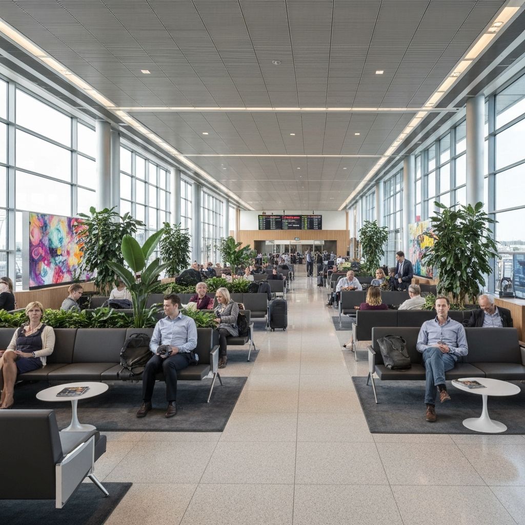 CDG Airport gate area